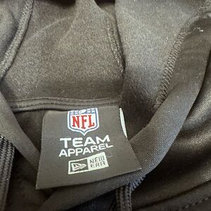 NWOT Men’s New Era Pittsburgh Steelers Combine Authentic Black Hoodie - Large